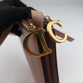Pre-owned Christian Dior Saddle Pink Leather  shoulderbag | stylenewstar