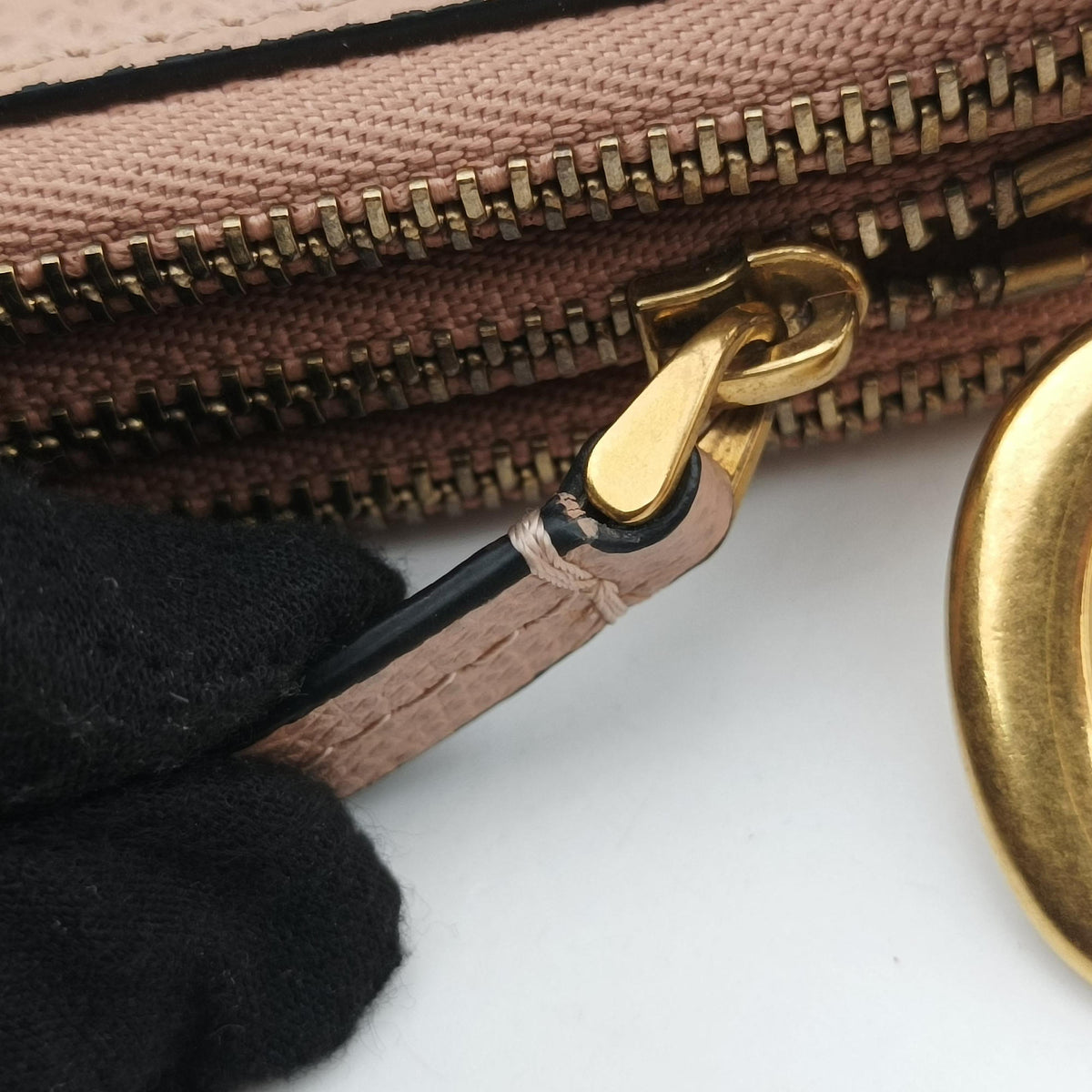 Pre-owned Christian Dior Saddle Pink Leather  shoulderbag | stylenewstar