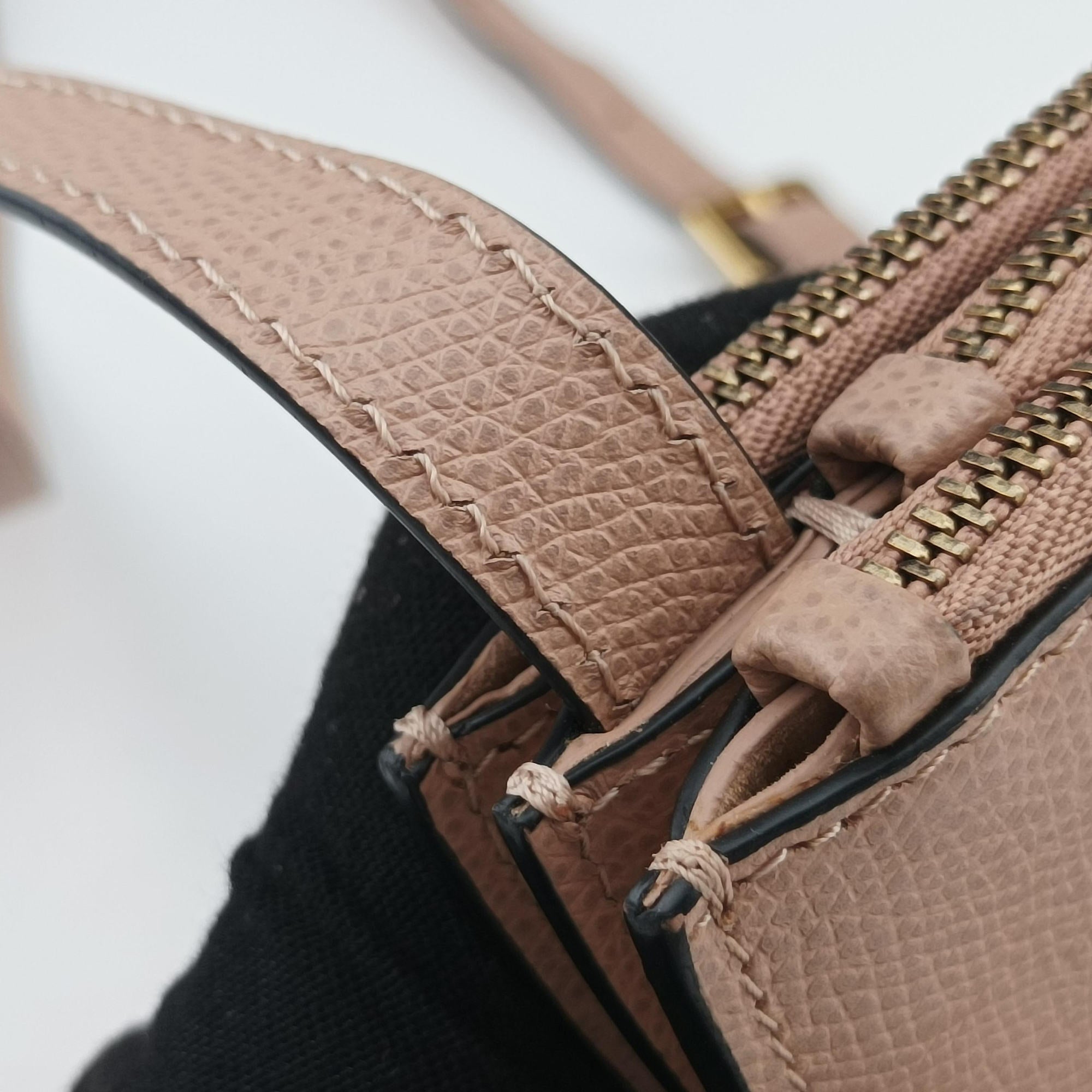 Pre-owned Christian Dior Saddle Pink Leather  shoulderbag | stylenewstar