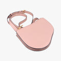 Pre-owned Christian Dior Saddle Pink Leather  shoulderbag | stylenewstar