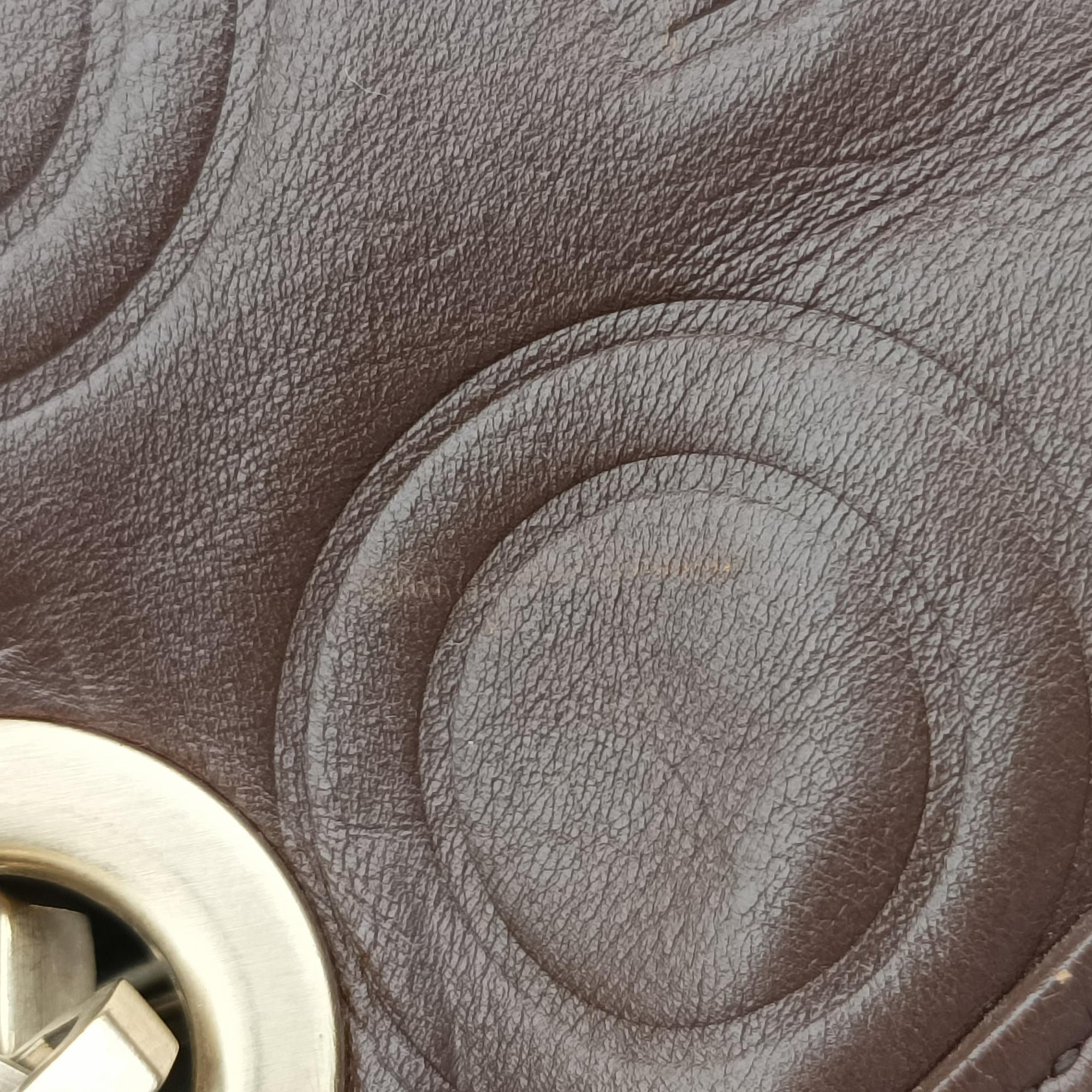 Secondhand Louis Vuitton Whisper Moka Monogram Paris Souple Leather M95828 shoulderbag | stylenewstar
