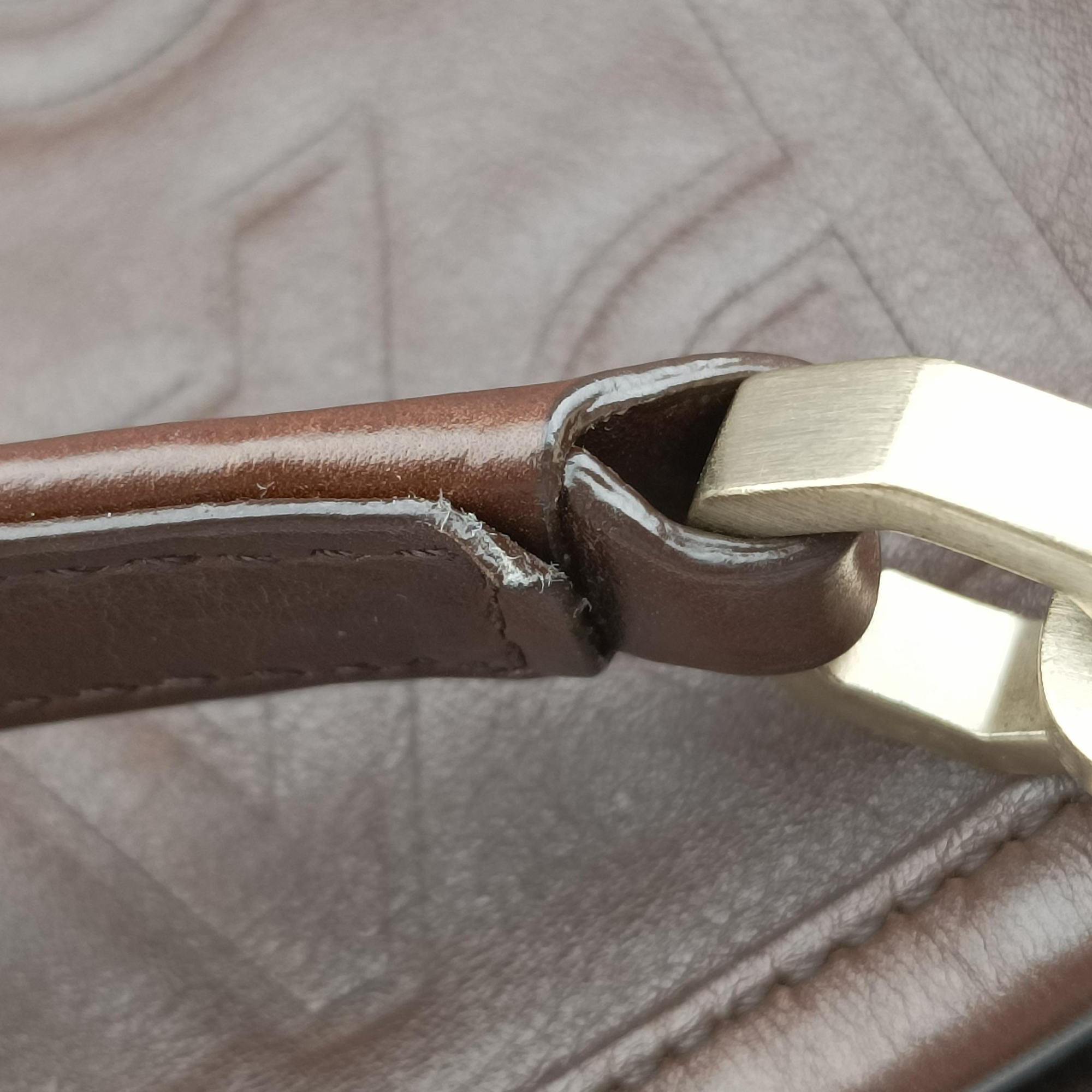 Secondhand Louis Vuitton Whisper Moka Monogram Paris Souple Leather M95828 shoulderbag | stylenewstar