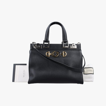 Zumi Black Leather 569712 G029080084ズゥミ ブラック レザー 569712 G029080084