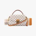 Pre-owned Louis Vuitton CROISETTE Azur Damier Canvas N41581 shoulderbag | stylenewstar