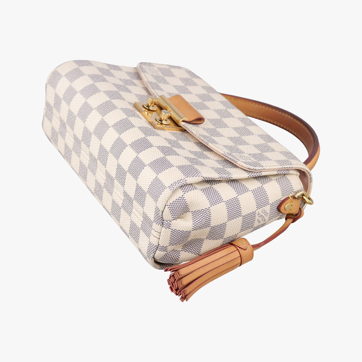 Pre-owned Louis Vuitton CROISETTE Azur Damier Canvas N41581 shoulderbag | stylenewstar