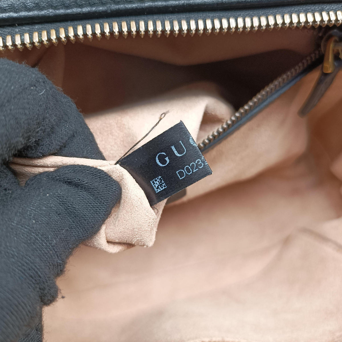 GG Marmont Black Leather 498100 D023207592GGマーモント ブラック レザー 498100 D023207592