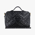 GG Marmont Black Leather 498100 D023207592GGマーモント ブラック レザー 498100 D023207592