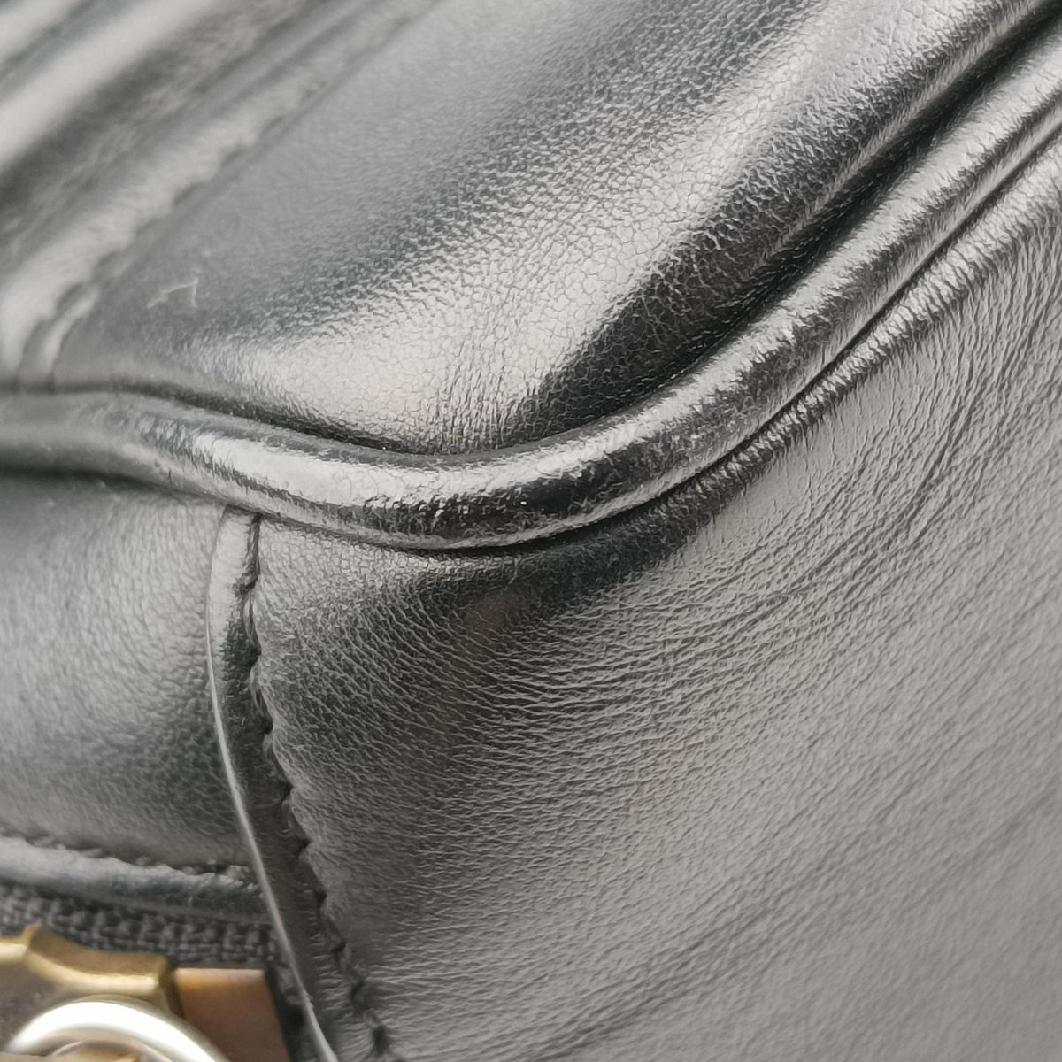 GG Marmont Black Leather 498100 D023207592GGマーモント ブラック レザー 498100 D023207592