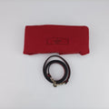 Pre-owned Valentino Buckle Strappy Satchel Red Leather  shoulderbag | stylenewstar