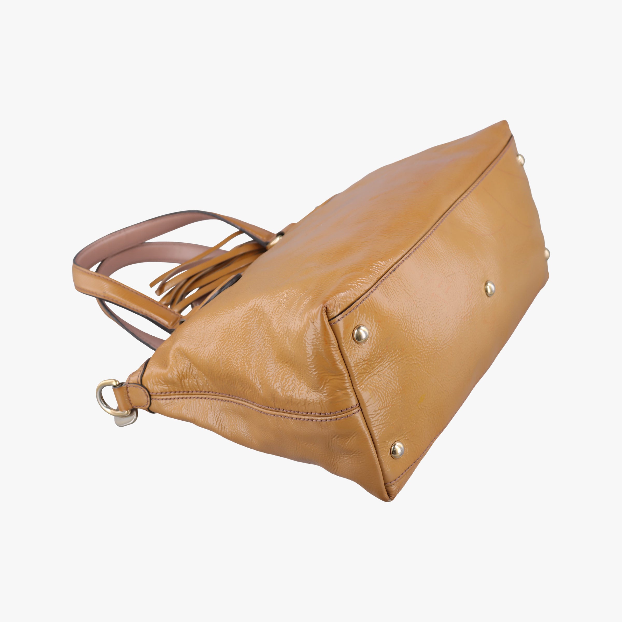 Soho Beige Patent Leather 308362 E015992340ソーホー ベージュ パテント 308362 E015992340