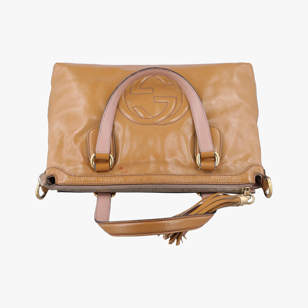 Soho Beige Patent Leather 308362 E015992340ソーホー ベージュ パテント 308362 E015992340
