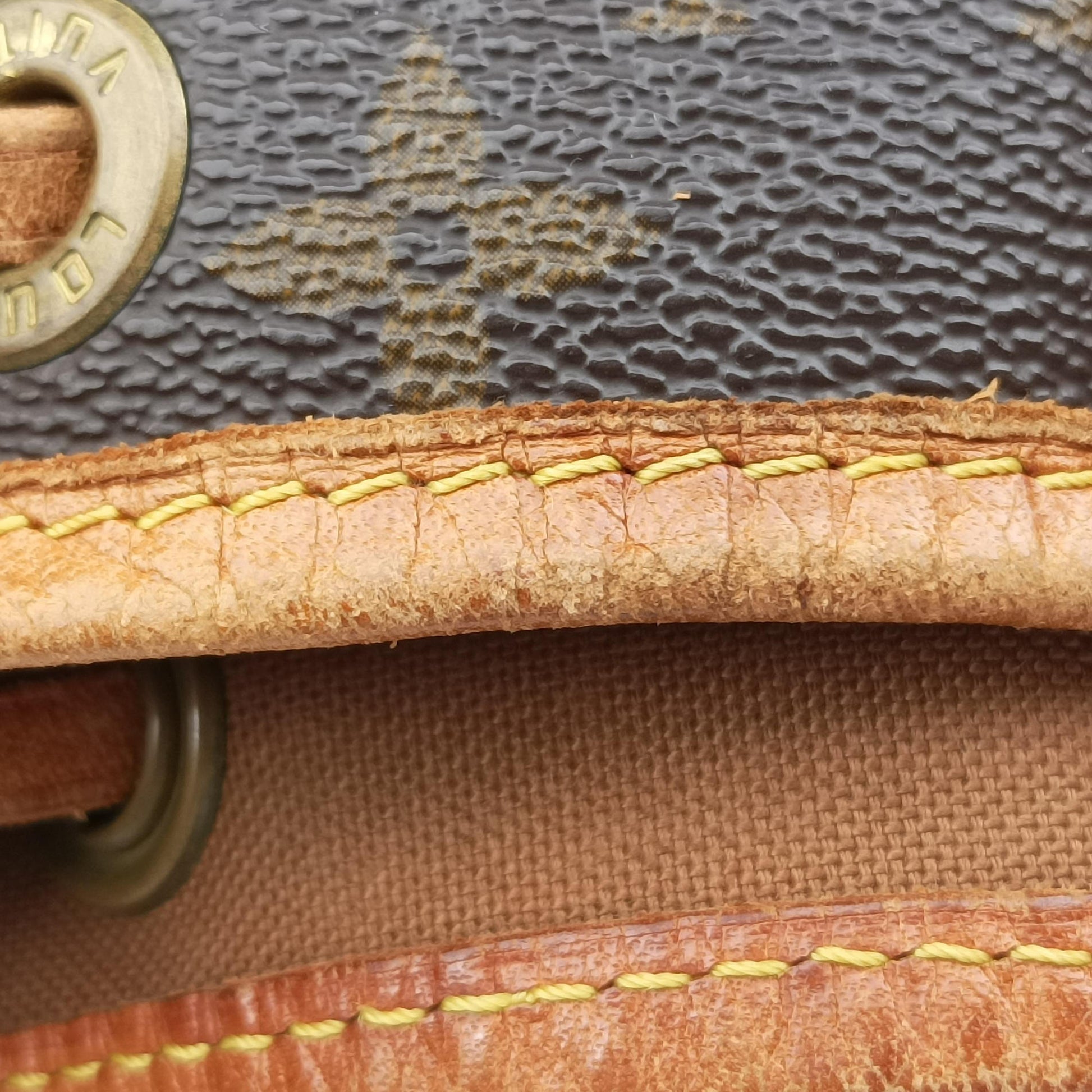 Secondhand Louis Vuitton Petit Noe Brown Monogram Canvas M42226 shoulderbag | stylenewstar