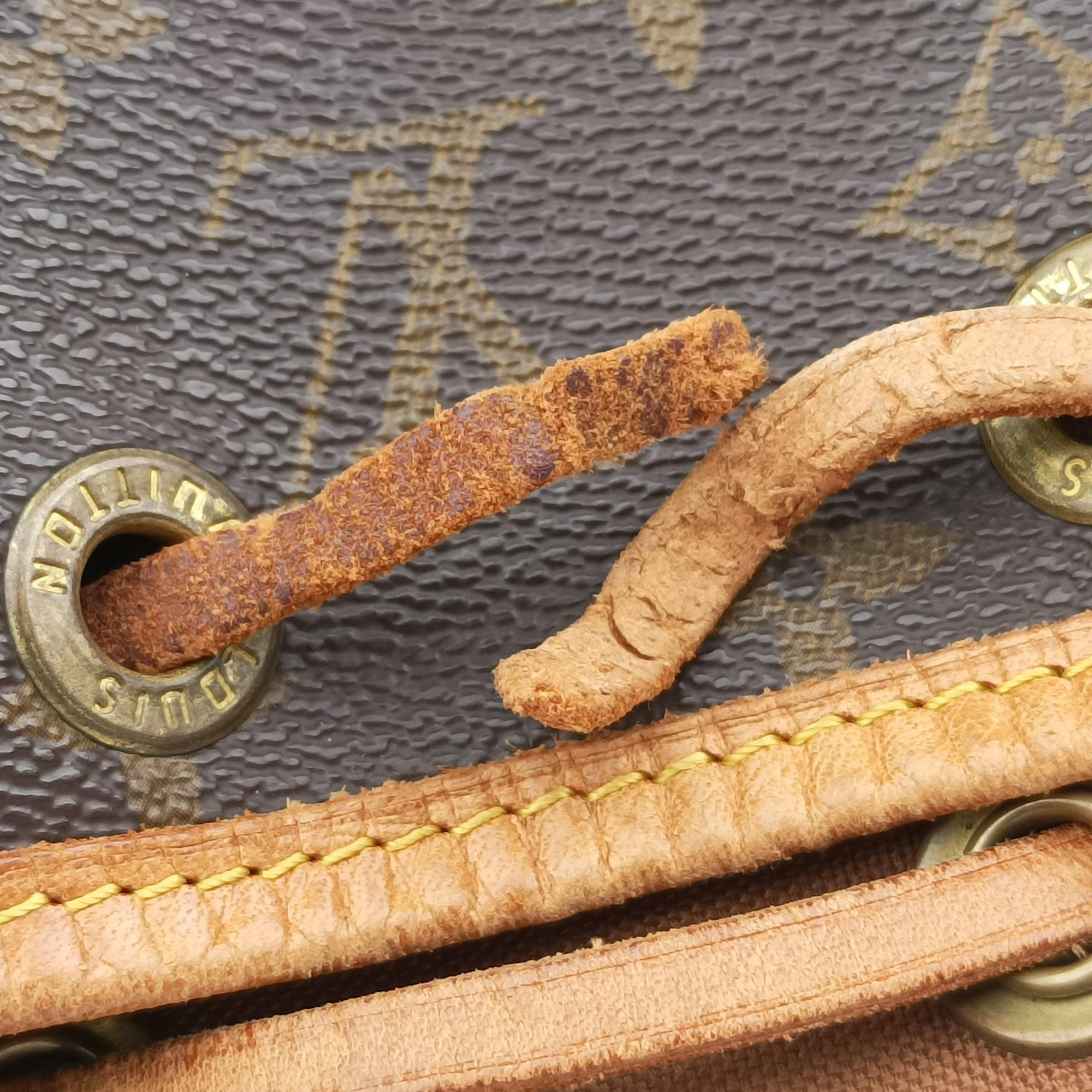 Secondhand Louis Vuitton Petit Noe Brown Monogram Canvas M42226 shoulderbag | stylenewstar