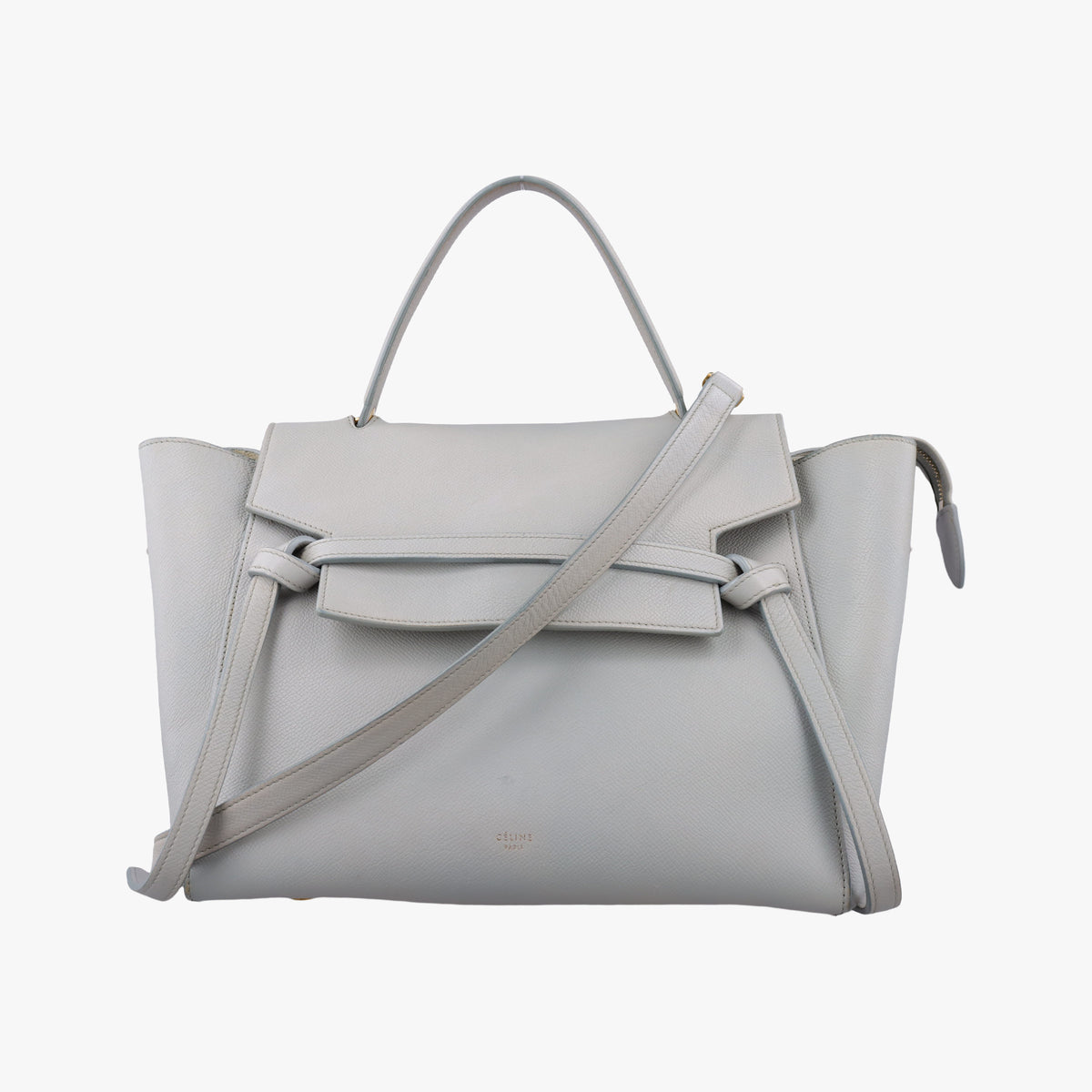 Belt Mini Grey Leather W-CU-2197ベルトミニ グレー レザー W-CU-2197