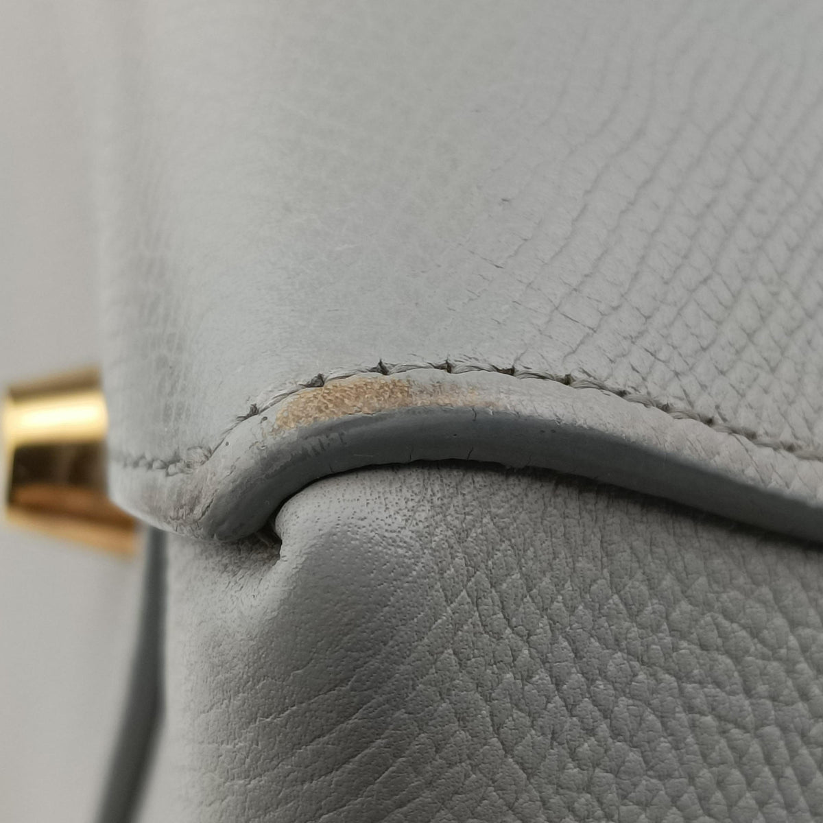 Belt Mini Grey Leather W-CU-2197ベルトミニ グレー レザー W-CU-2197