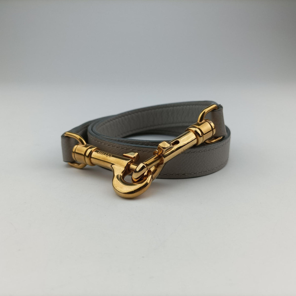 Belt Mini Grey Leather W-CU-2197ベルトミニ グレー レザー W-CU-2197