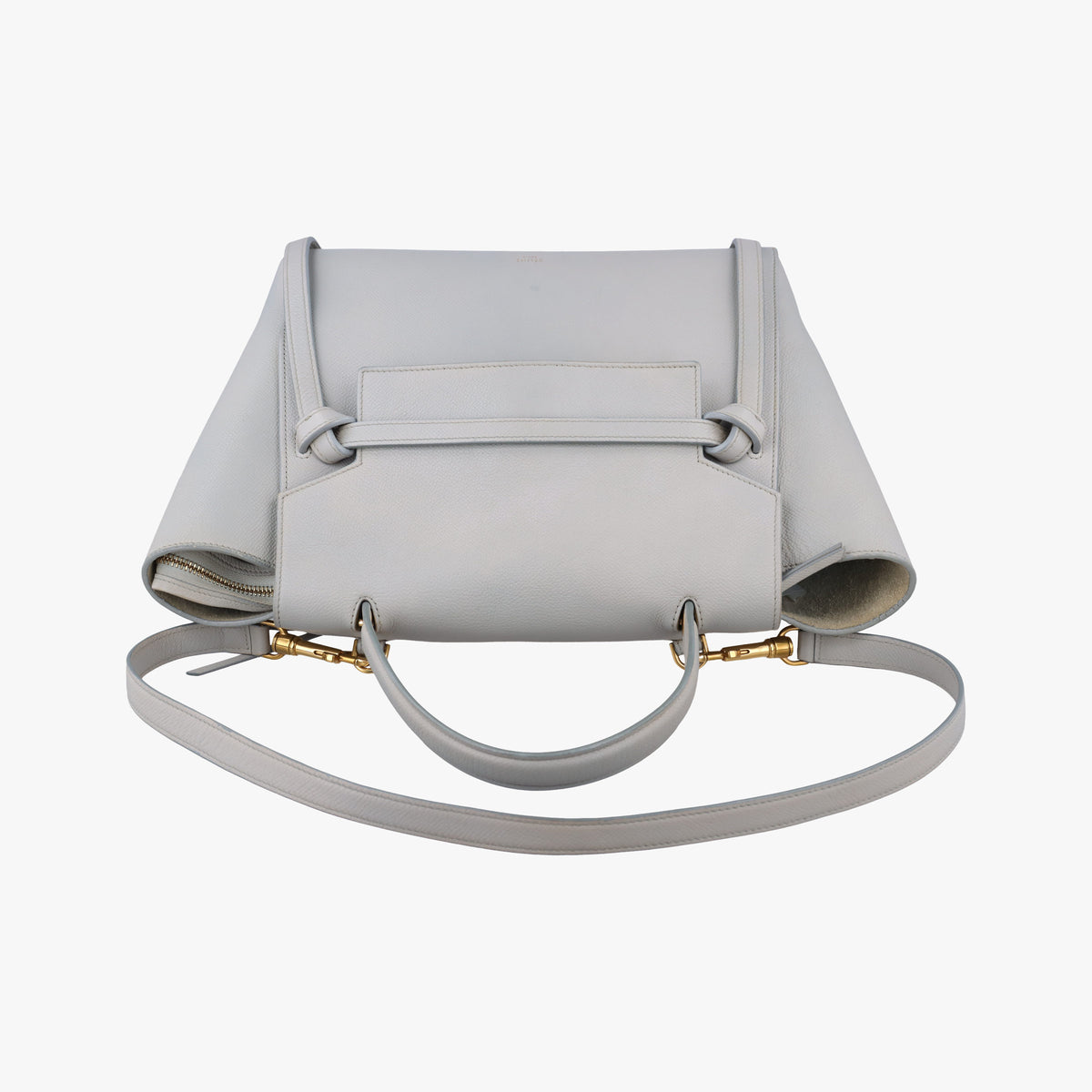 Belt Mini Grey Leather W-CU-2197ベルトミニ グレー レザー W-CU-2197