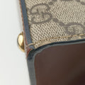 Padlock Beige×black PVC coated canvas×leather 453188 G032655743パドロック ベージュ×ブラック PVCコーティングキャンバス×レザー 453188 G032655743