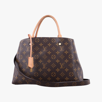 Pre-owned Louis Vuitton MONTAIGNE MM Brown Monogram Canvas M41056 shoulderbag | stylenewstar
