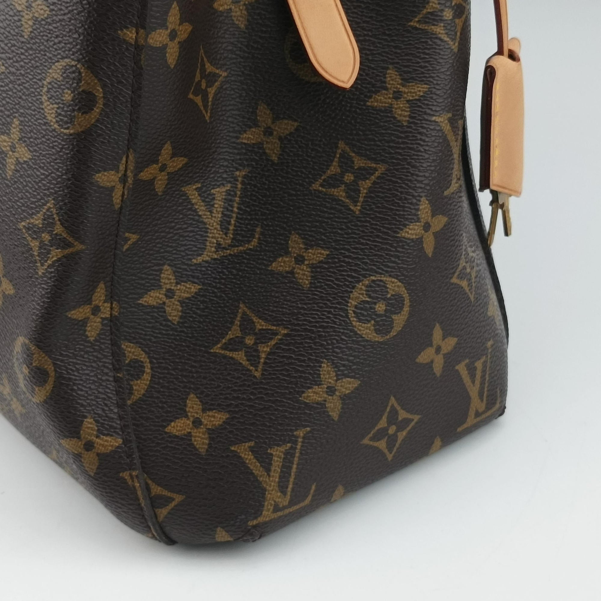 Pre-owned Louis Vuitton MONTAIGNE MM Brown Monogram Canvas M41056 shoulderbag | stylenewstar