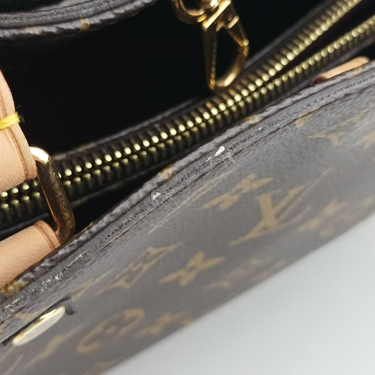 Pre-owned Louis Vuitton MONTAIGNE MM Brown Monogram Canvas M41056 shoulderbag | stylenewstar