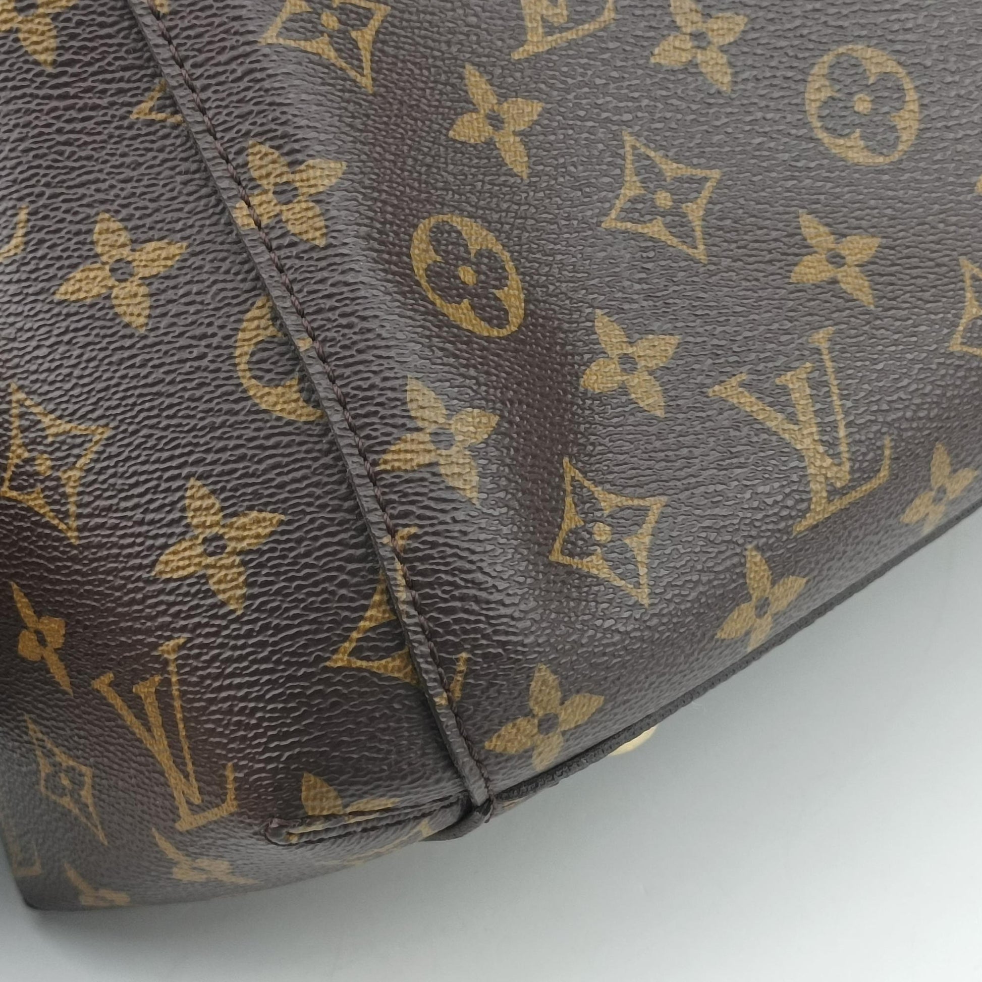 Pre-owned Louis Vuitton MONTAIGNE MM Brown Monogram Canvas M41056 shoulderbag | stylenewstar