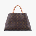 Pre-owned Louis Vuitton MONTAIGNE MM Brown Monogram Canvas M41056 shoulderbag | stylenewstar