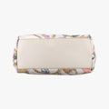 Chain Pattern Tote White Satin 153009 チェーン柄トート ホワイト シルク 153009 