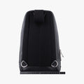 Pre-owned Gucci Stripe Line Black Leather 450970 bum bag/waist bag | stylenewstar