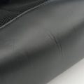 Pre-owned Gucci Stripe Line Black Leather 450970 bum bag/waist bag | stylenewstar
