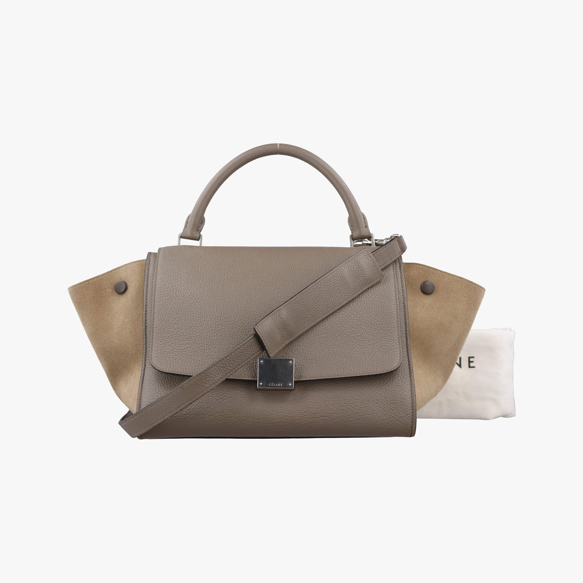 Trapeze Grey Suede × leather W-AT-3115 W-MM-3135トラペーズ グレー スエード×レザー W-AT-3115 W-MM-3135