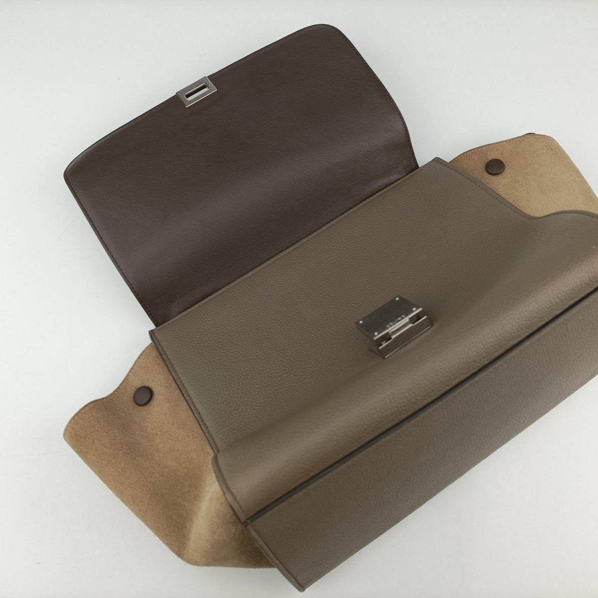 Trapeze Grey Suede × leather W-AT-3115 W-MM-3135トラペーズ グレー スエード×レザー W-AT-3115 W-MM-3135