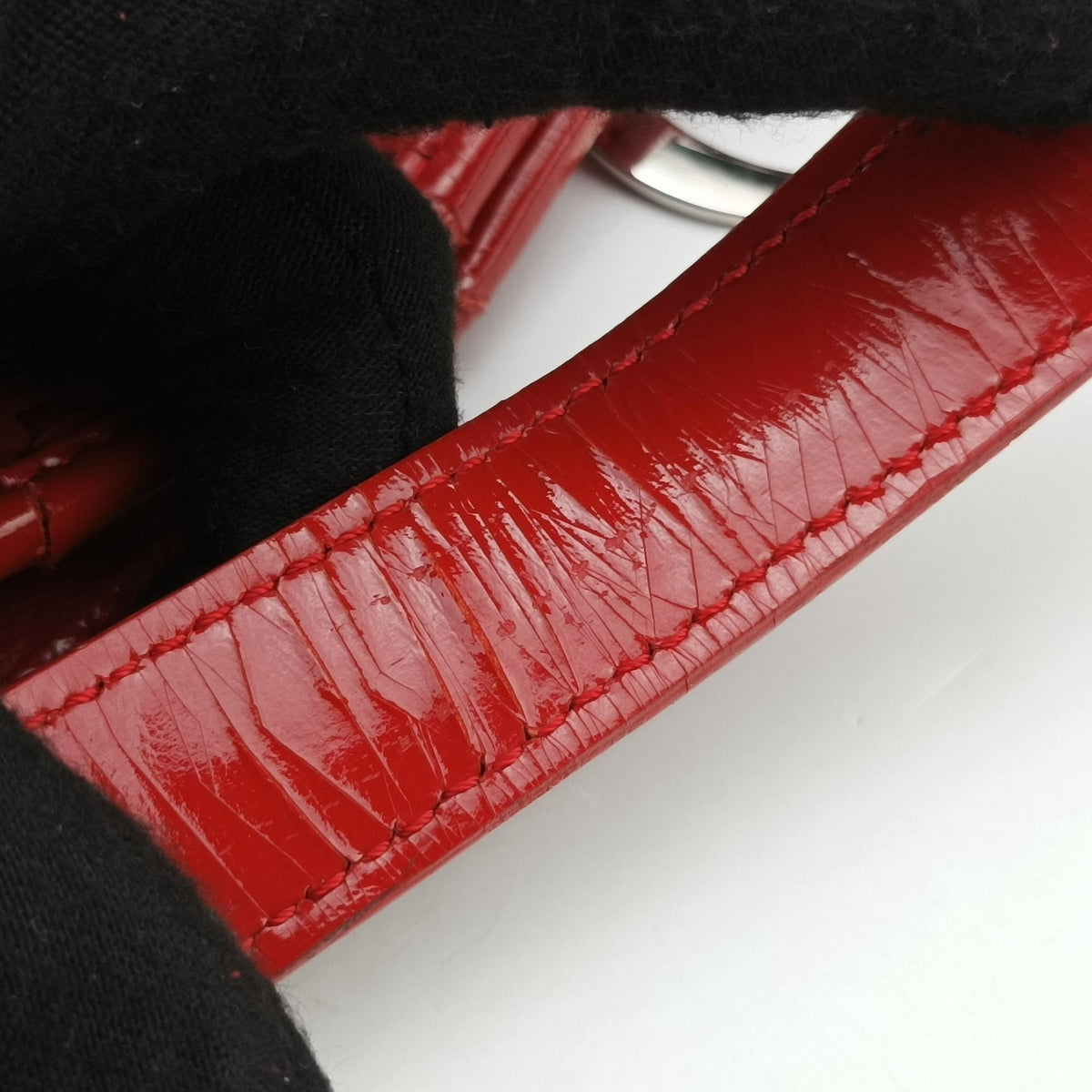 Soft Lady Dior INTRECCIATO Tote Red lambskin 01-RU-0058ソフト レディディオール イントレチャート トート レッド ラムスキン 01-RU-0058
