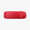 Soft Lady Dior INTRECCIATO Tote Red lambskin 01-RU-0058ソフト レディディオール イントレチャート トート レッド ラムスキン 01-RU-0058