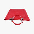 Soft Lady Dior INTRECCIATO Tote Red lambskin 01-RU-0058ソフト レディディオール イントレチャート トート レッド ラムスキン 01-RU-0058