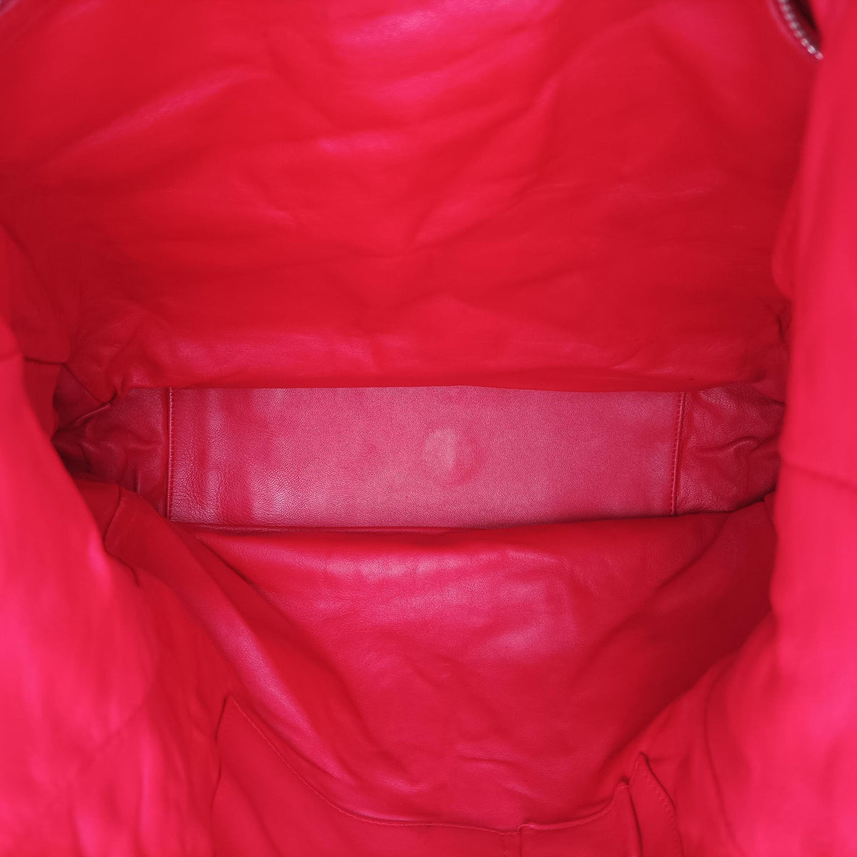 Soft Lady Dior INTRECCIATO Tote Red lambskin 01-RU-0058ソフト レディディオール イントレチャート トート レッド ラムスキン 01-RU-0058