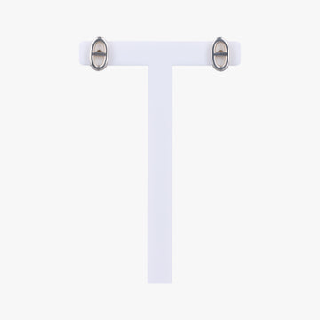 Pre-owned Hermes Chaine d'Ancre Farandole TPM Silver Ag925  earring | stylenewstar