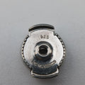 Pre-owned Hermes Chaine d'Ancre Farandole TPM Silver Ag925  earring | stylenewstar