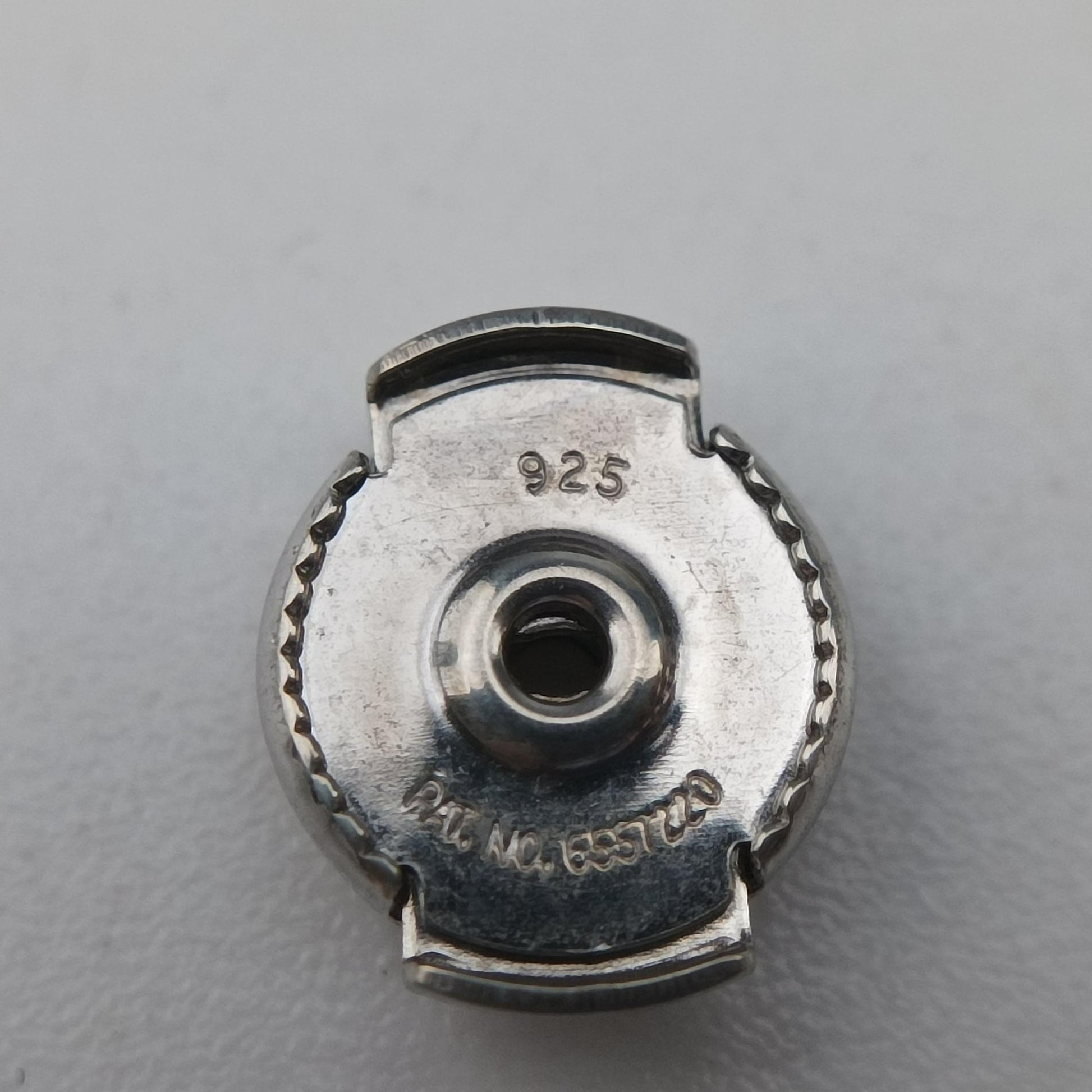 Pre-owned Hermes Chaine d'Ancre Farandole TPM Silver Ag925  earring | stylenewstar