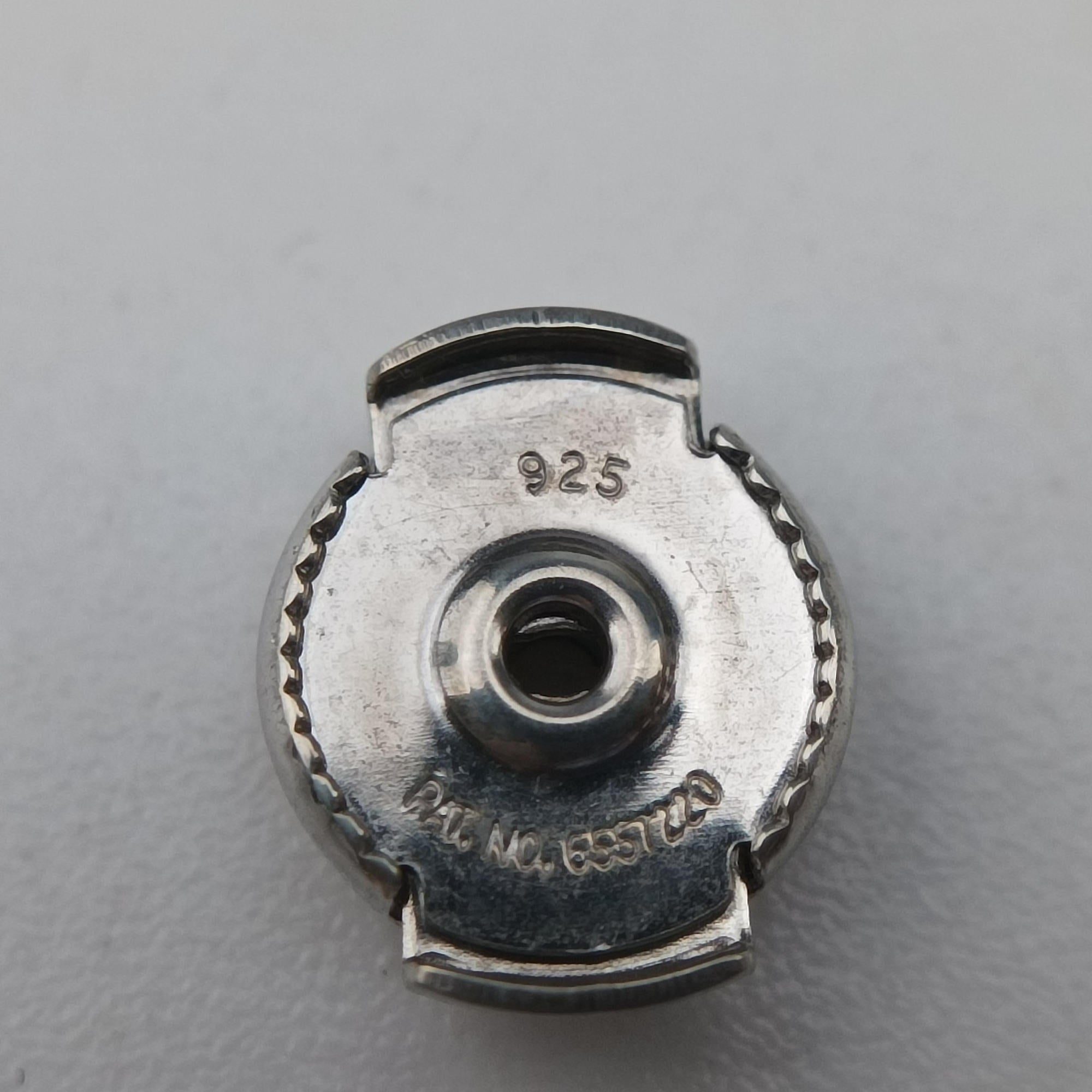 Pre-owned Hermes Chaine d'Ancre Farandole TPM Silver Ag925  earring | stylenewstar