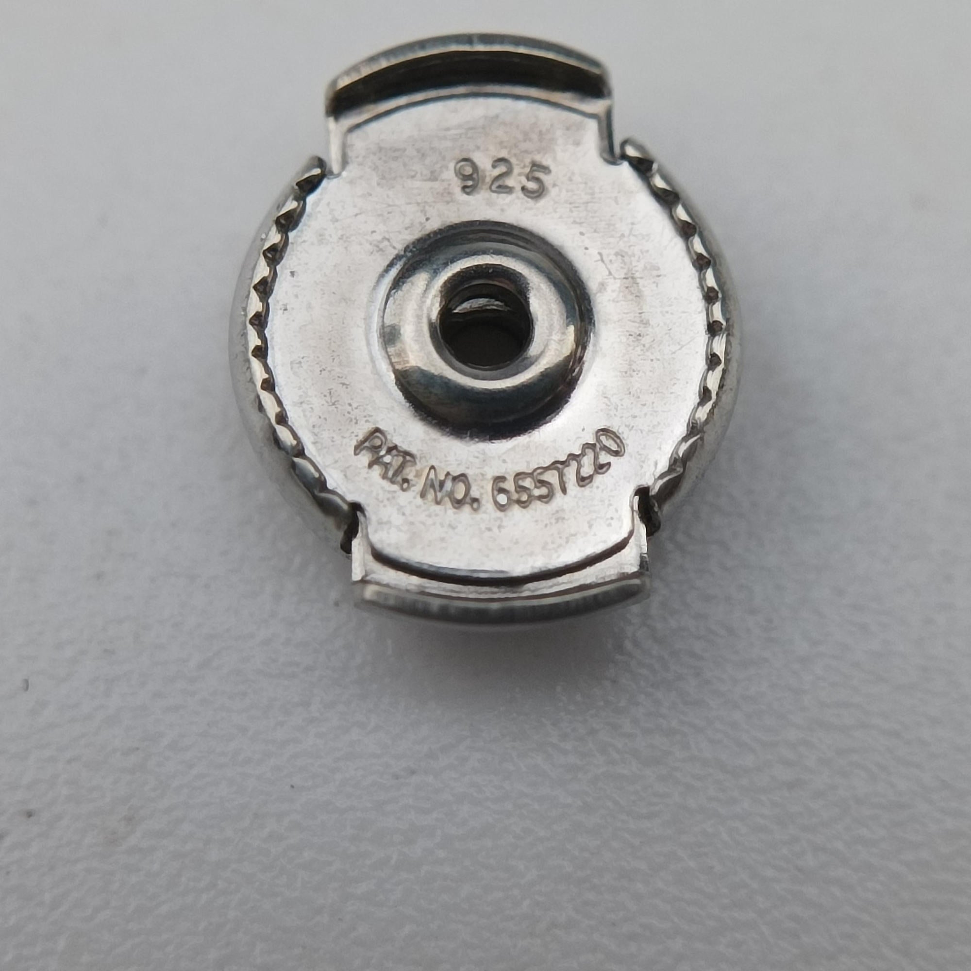 Pre-owned Hermes Chaine d'Ancre Farandole TPM Silver Ag925  earring | stylenewstar