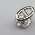 Pre-owned Hermes Chaine d'Ancre Farandole TPM Silver Ag925  earring | stylenewstar