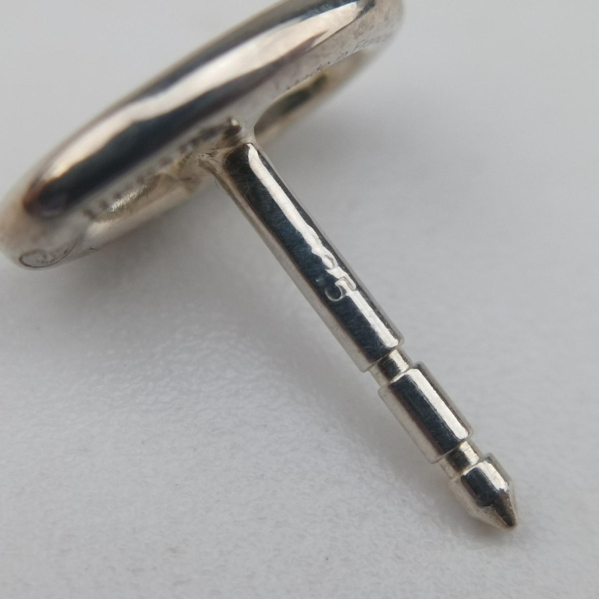 Pre-owned Hermes Chaine d'Ancre Farandole TPM Silver Ag925  earring | stylenewstar