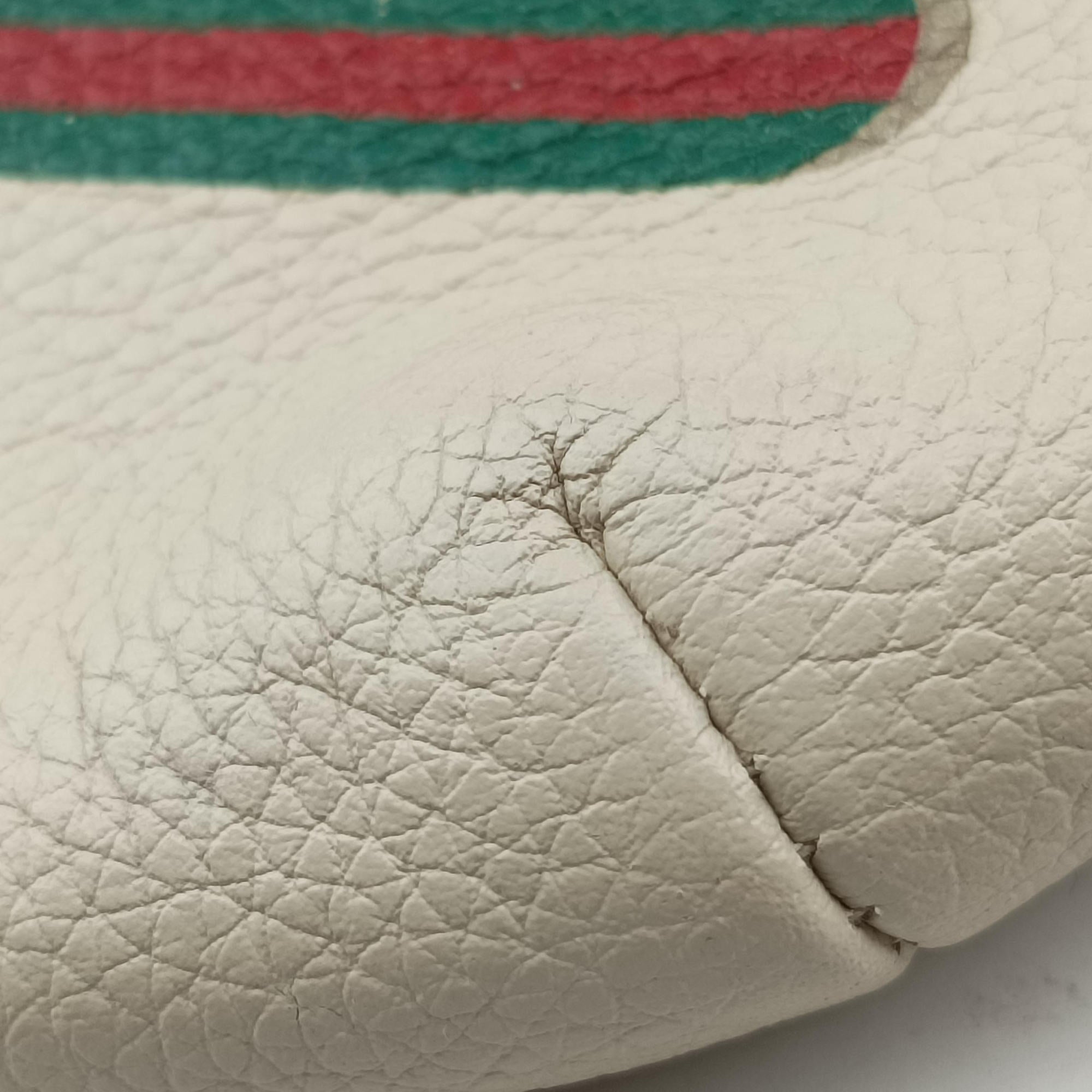 Print White Leather 527792 F026940284グッチプリント ホワイト レザー 527792 F026940284