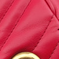 GG Marmont Red Leather 446744 C028395167GGマーモント レッド レザー 446744 C028395167