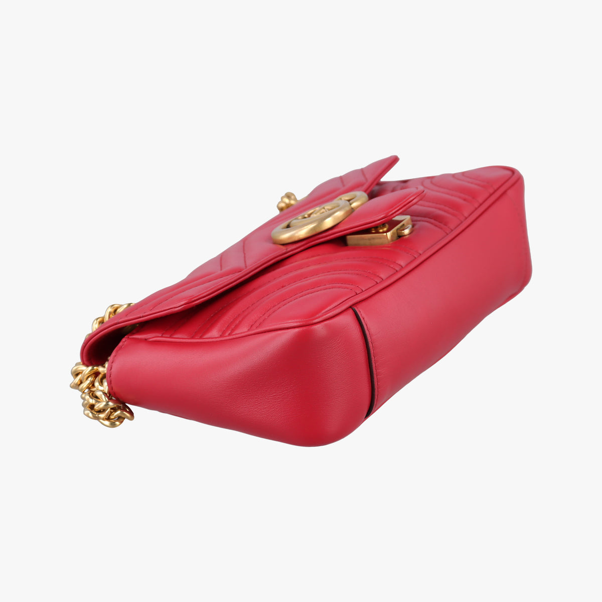 GG Marmont Red Leather 446744 C028395167GGマーモント レッド レザー 446744 C028395167