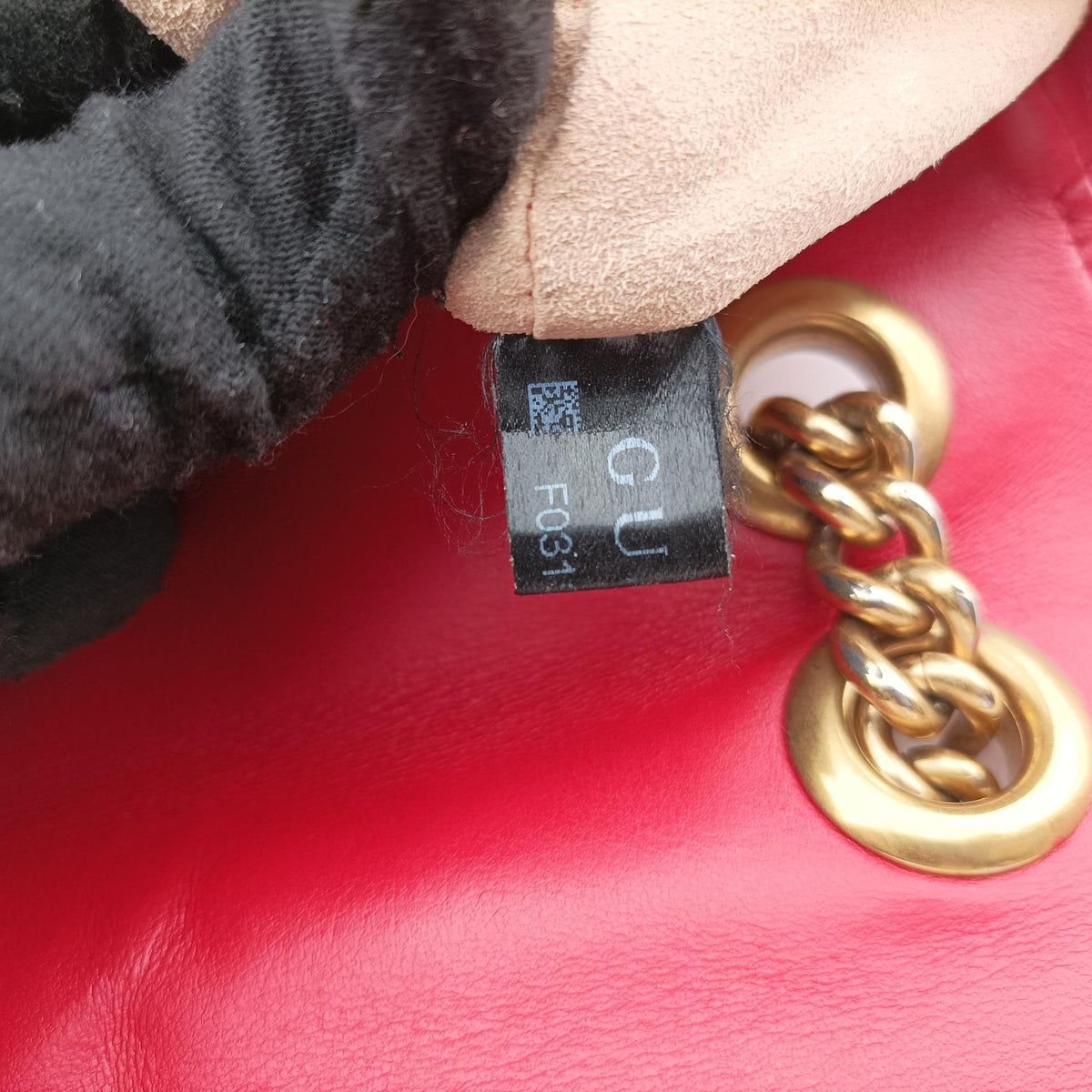 GG Marmont Red Leather 446744 F031913403GGマーモント レッド レザー 446744 F031913403
