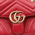GG Marmont Red Leather 446744 F031913403GGマーモント レッド レザー 446744 F031913403