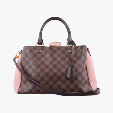 Brittany EBENE×Magnolia Damier Canvas×calf leather N41674 MI4186ブリタニー エベーヌ×マグノリア ダミエキャンバス×カーフレザー N41674 MI4186