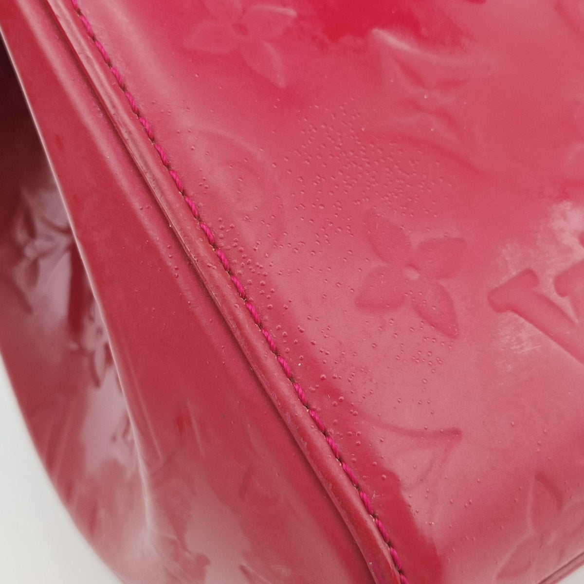 Pre-owned Louis Vuitton Brea MM ROSE INDIEN Vernis M91798 shoulderbag | stylenewstar